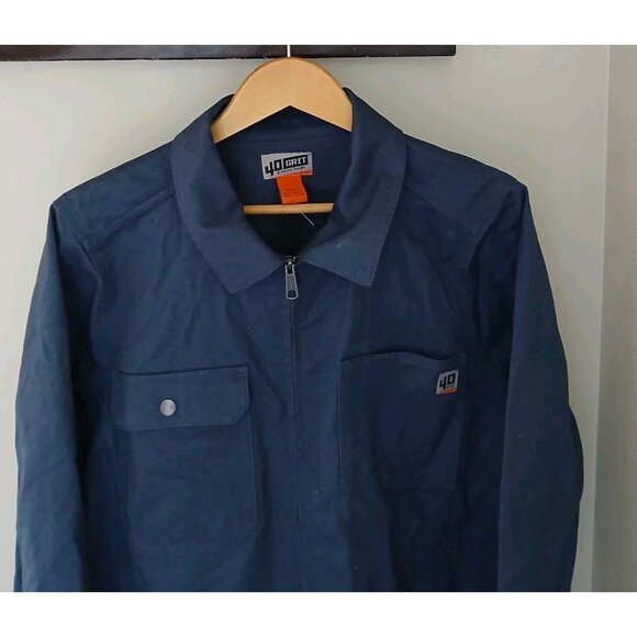 Duluth Trading 40 Grit Cotton Twill Shirt Jacket - Picture 2 of 9